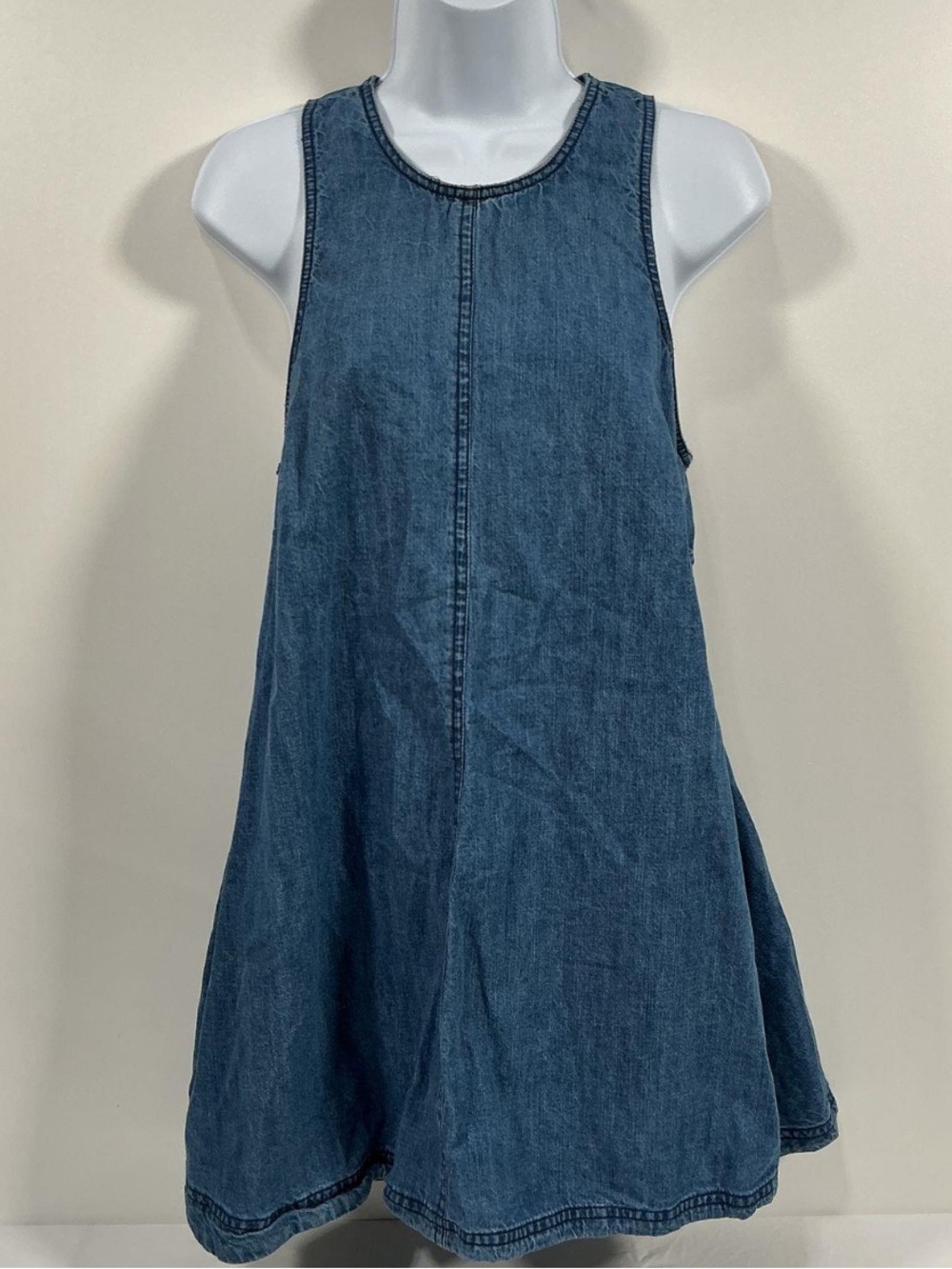 Free People Susie Denim Mini Dress - Picture 5 of 6
